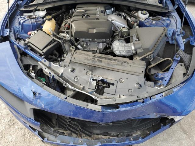 1G1FB1RX5N0119253 - 2022 CHEVROLET CAMARO LS BLUE photo 11