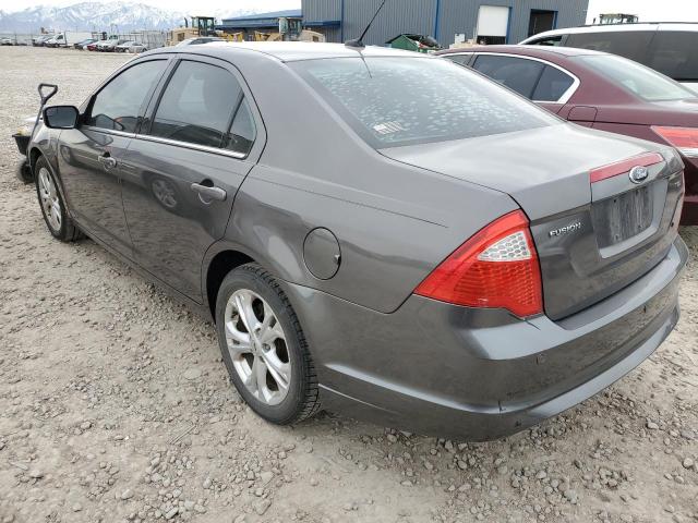 3FAHP0HA5CR299104 - 2012 FORD FUSION SE GRAY photo 2