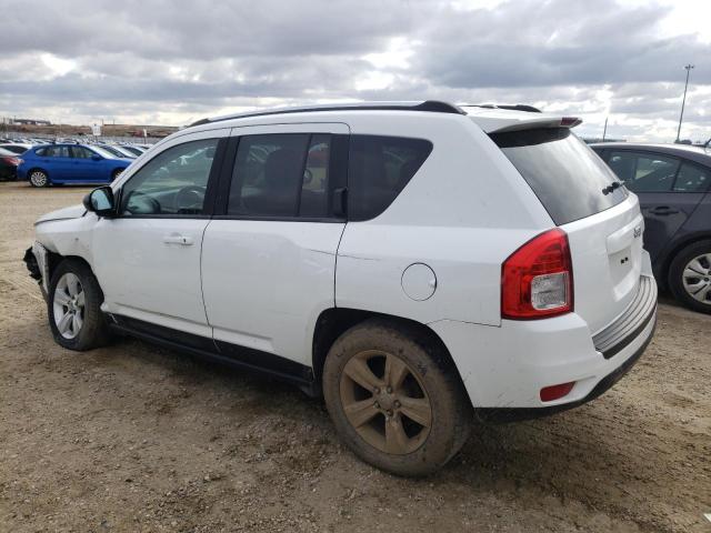 1C4NJDAB1CD667361 - 2012 JEEP COMPASS WHITE photo 2