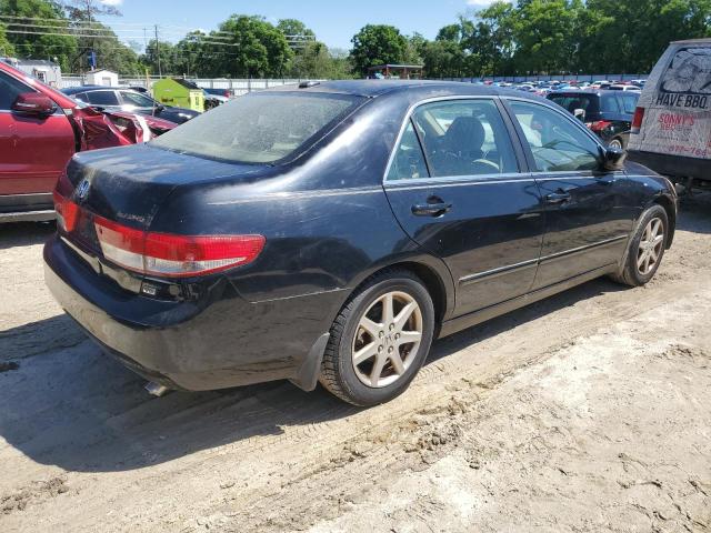 1HGCM66594A070265 - 2004 HONDA ACCORD EX BLACK photo 3