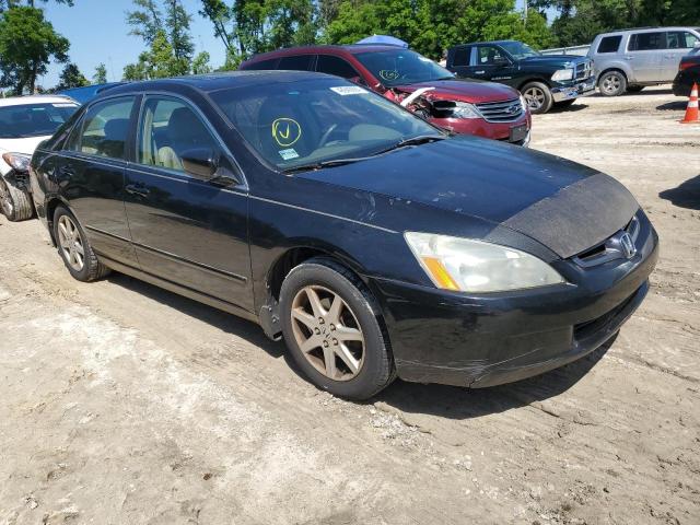 1HGCM66594A070265 - 2004 HONDA ACCORD EX BLACK photo 4