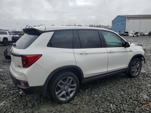 5FNYF8H59PB041173 - 2023 HONDA PASSPORT EXL Beyaz fotoğraf 3