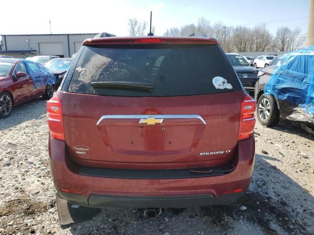 2GNFLFEK7G6282113 - 2016 CHEVROLET EQUINOX LT RED photo 6