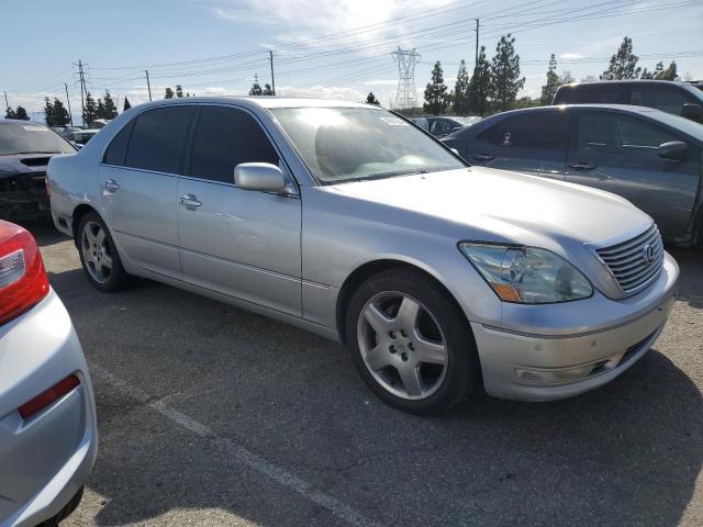 JTHBN36F855017225 - 2005 LEXUS LS 430 SILVER photo 4