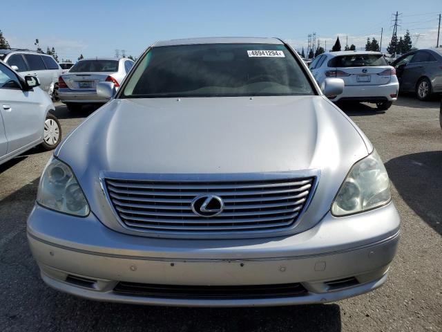 JTHBN36F855017225 - 2005 LEXUS LS 430 SILVER photo 5