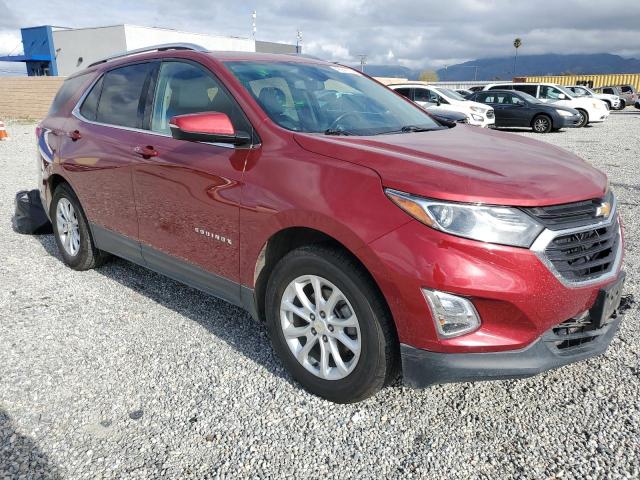 2GNAXSEV5J6317272 - 2018 CHEVROLET EQUINOX LT RED photo 4