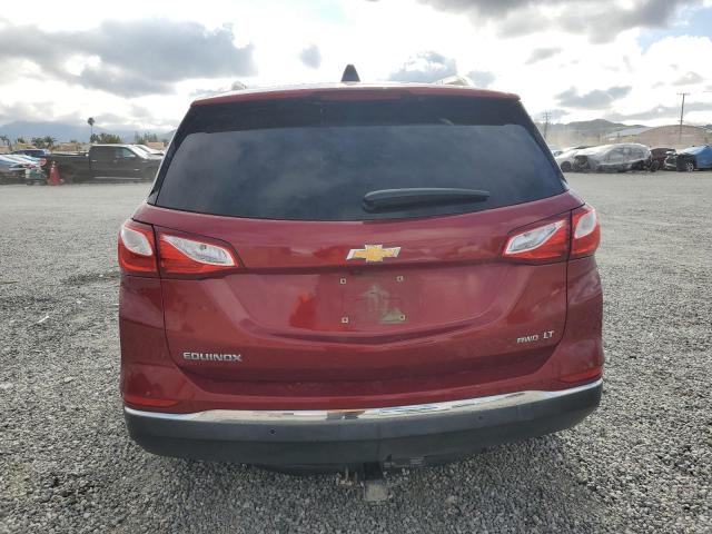 2GNAXSEV5J6317272 - 2018 CHEVROLET EQUINOX LT RED photo 6