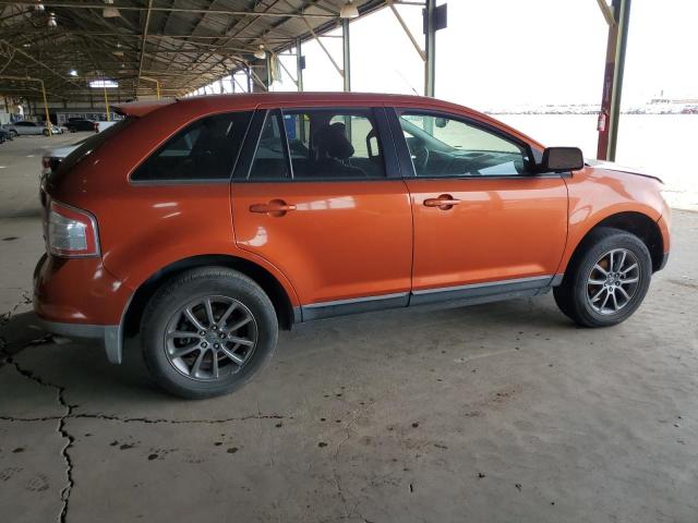 2FMDK38C38BB08887 - 2008 FORD EDGE SEL ORANGE photo 3