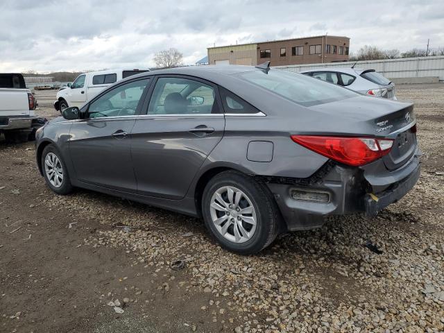 5NPEB4AC1BH046801 - 2011 HYUNDAI SONATA GLS GRAY photo 2