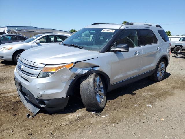 1FM5K7D87FGC25293 - 2015 FORD EXPLORER XLT SILVER photo 1