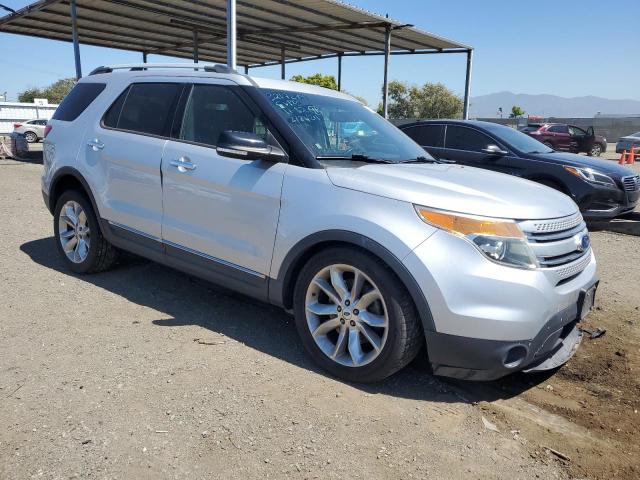 1FM5K7D87FGC25293 - 2015 FORD EXPLORER XLT SILVER photo 4