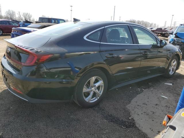 5NPEG4JAXMH113365 - 2021 HYUNDAI SONATA SE 黑色 照片 3