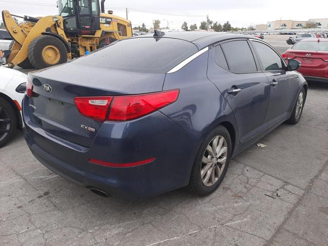 5XXGN4A74FG416725 - 2015 KIA OPTIMA EX BLUE photo 3