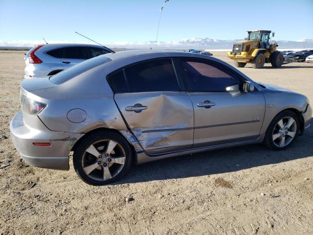 JM1BK323651238531 - 2005 MAZDA 3 S GRAY photo 3