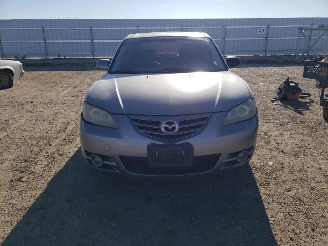 JM1BK323651238531 - 2005 MAZDA 3 S GRAY photo 5