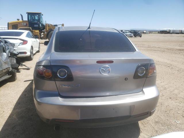 JM1BK323651238531 - 2005 MAZDA 3 S GRAY photo 6