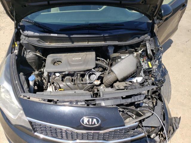 KNADN4A37G6591547 - 2016 KIA RIO EX BLACK photo 11