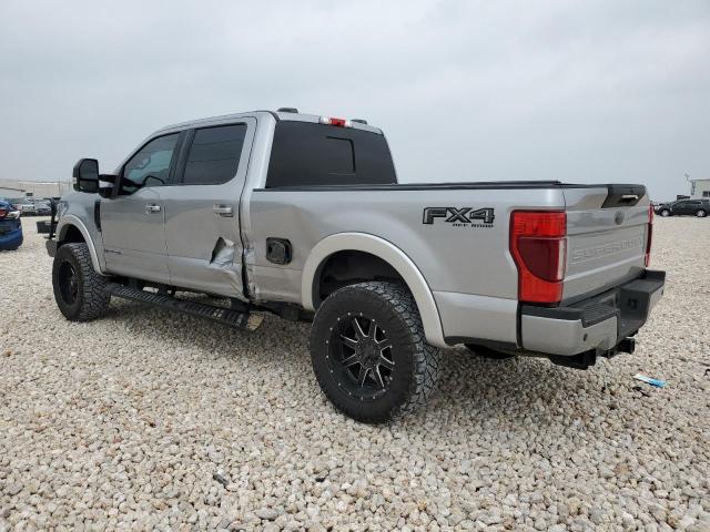 1FT7W2BT8MED78768 - 2021 FORD F250 SUPER DUTY SILVER photo 2