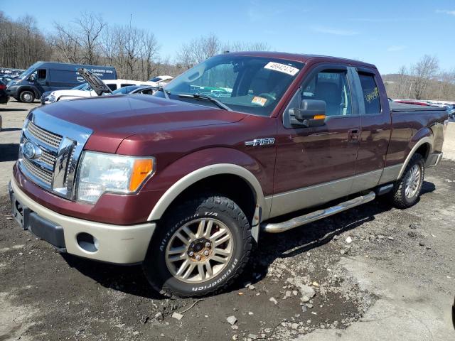 1FTPX14V69KB74193 - 2009 FORD F150 SUPER CAB BURGUNDY photo 1