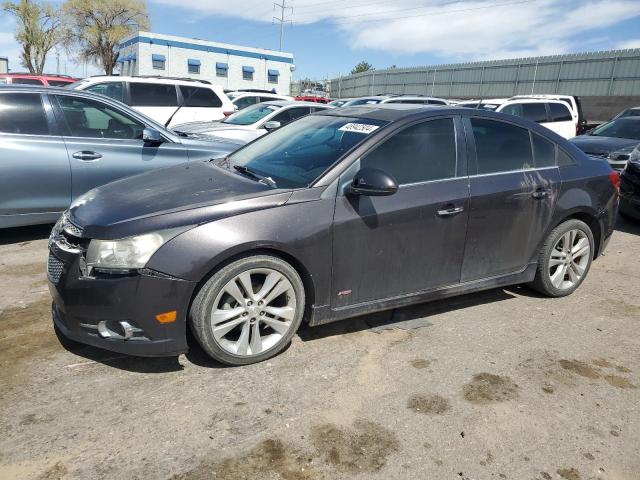 1G1PG5SB5E7413464 - 2014 CHEVROLET CRUZE LTZ GRAY photo 1