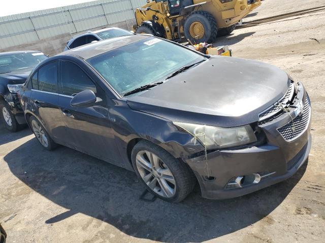 1G1PG5SB5E7413464 - 2014 CHEVROLET CRUZE LTZ GRAY photo 4