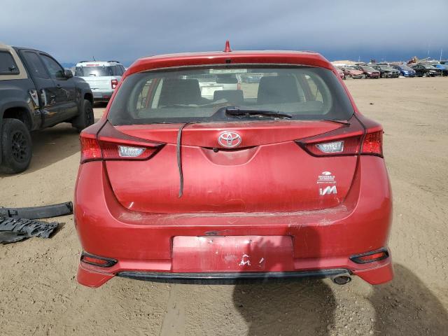 JTNKARJE3HJ534518 - 2017 TOYOTA COROLLA IM RED photo 6