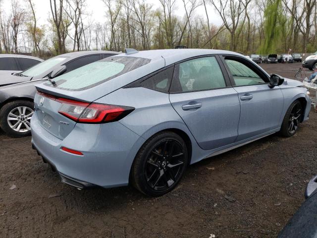 19XFL2H88NE018803 - 2022 HONDA CIVIC SPORT 蓝色 照片 3