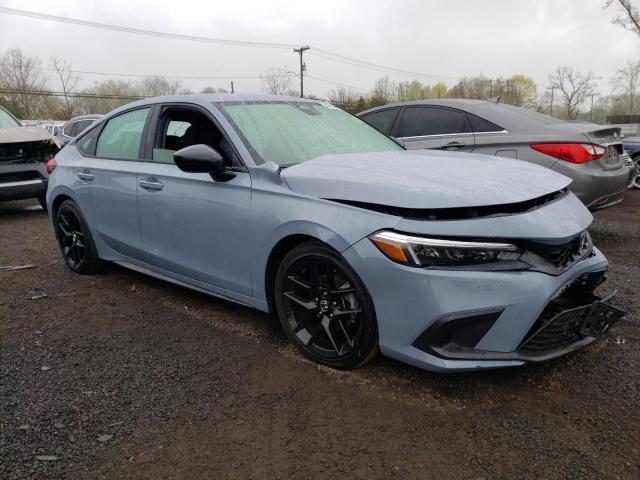 19XFL2H88NE018803 - 2022 HONDA CIVIC SPORT 蓝色 照片 4