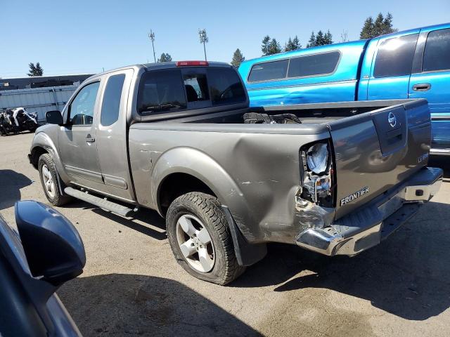 1N6AD06W45C433165 - 2005 NISSAN FRONTIER KING CAB LE GRAY photo 2