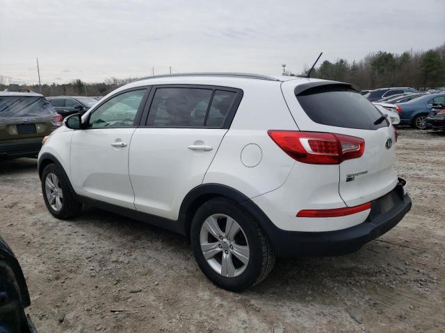 KNDPB3A26D7538905 - 2013 KIA SPORTAGE BASE WHITE photo 2