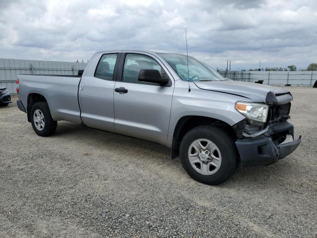 5TFTY5F14EX008376 - 2014 TOYOTA TUNDRA DOUBLE CAB SR/SR5 SILVER photo 4