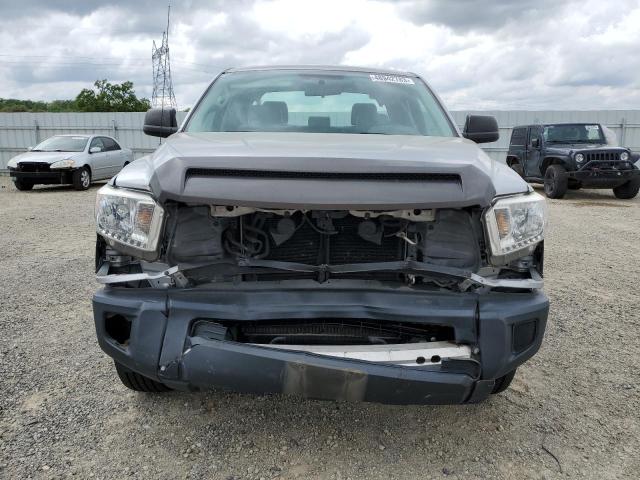 5TFTY5F14EX008376 - 2014 TOYOTA TUNDRA DOUBLE CAB SR/SR5 SILVER photo 5