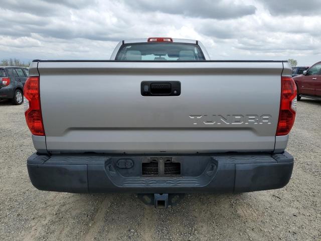 5TFTY5F14EX008376 - 2014 TOYOTA TUNDRA DOUBLE CAB SR/SR5 SILVER photo 6