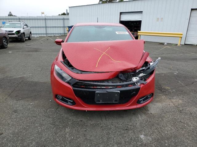 1C3CDFBBXED701233 - 2014 DODGE DART SXT RED photo 5