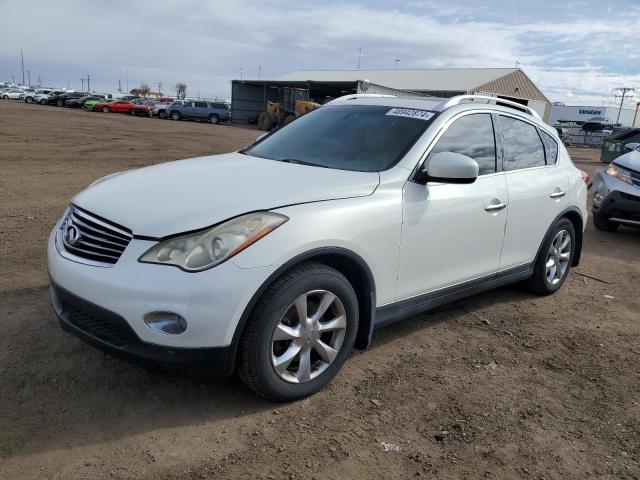 JNKAJ09F58M356004 - 2008 INFINITI EX35 BASE Սպիտակ լուսանկար 1