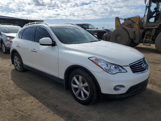 JNKAJ09F58M356004 - 2008 INFINITI EX35 BASE WHITE photo 4