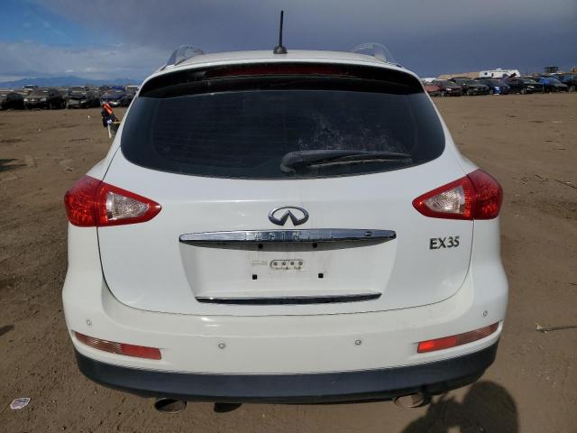 JNKAJ09F58M356004 - 2008 INFINITI EX35 BASE WHITE photo 6