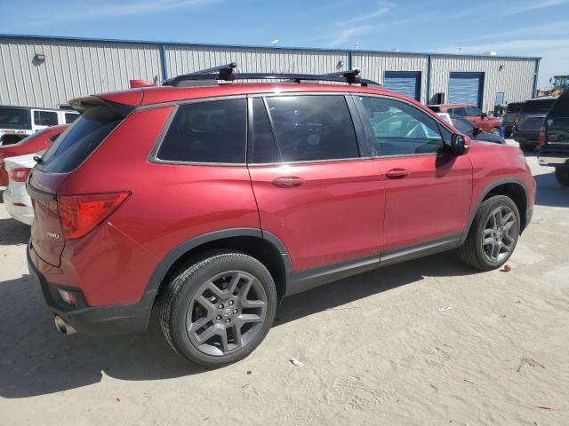 5FNYF8H57PB007264 - 2023 HONDA PASSPORT EXL RED photo 3