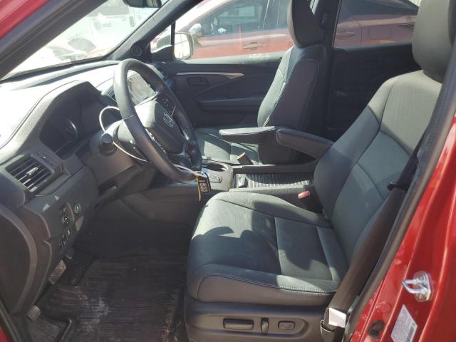 5FNYF8H57PB007264 - 2023 HONDA PASSPORT EXL RED photo 7