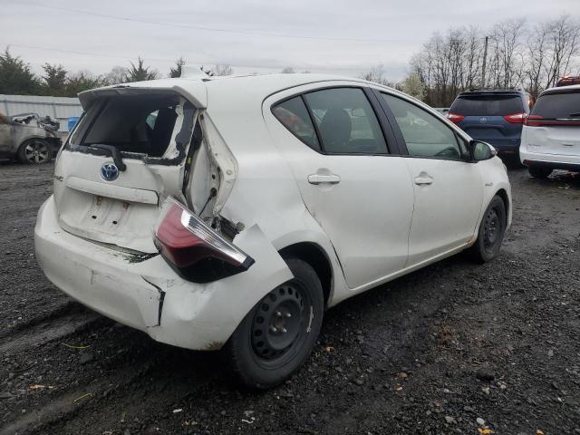 JTDKDTB33F1111425 - 2015 TOYOTA PRIUS C WHITE photo 3