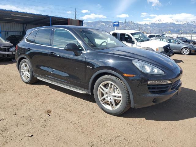 WP1AE2A28ELA50733 - 2014 PORSCHE CAYENNE S HYBRID BLACK photo 4