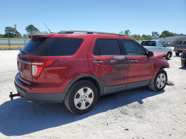 1FM5K7B85EGA52956 - 2014 FORD EXPLORER BURGUNDY photo 3