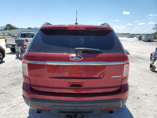 1FM5K7B85EGA52956 - 2014 FORD EXPLORER BURGUNDY photo 6