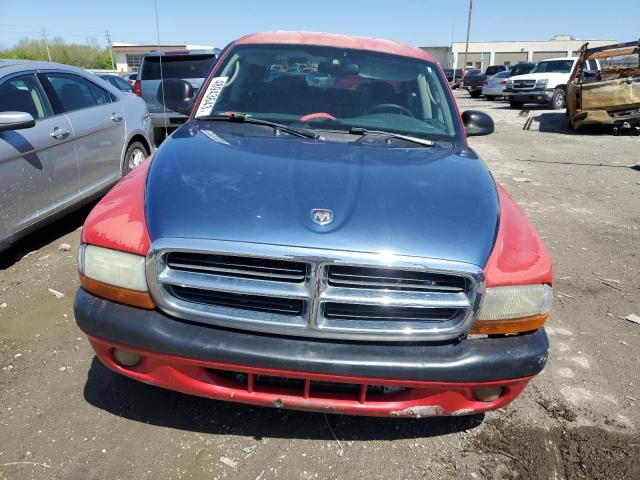 1D7HL38X83S275711 - 2003 DODGE DAKOTA QUAD SPORT RED photo 5