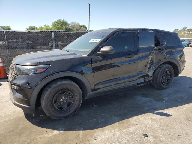 1FM5K8ABXMGA96436 - 2021 FORD EXPLORER POLICE INTERCEPTOR 黑色 照片 1