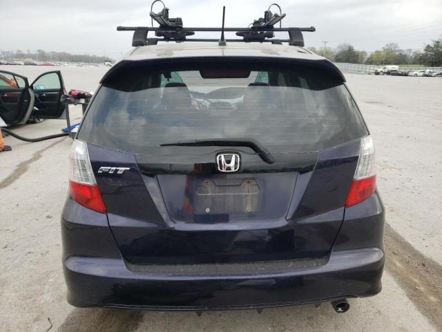 JHMGE88469S074786 - 2009 HONDA FIT SPORT BLUE photo 6