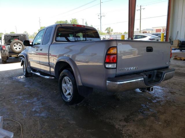 5TBRT3815YS082659 - 2000 TOYOTA TUNDRA ACCESS CAB LIMITED GRAY photo 2