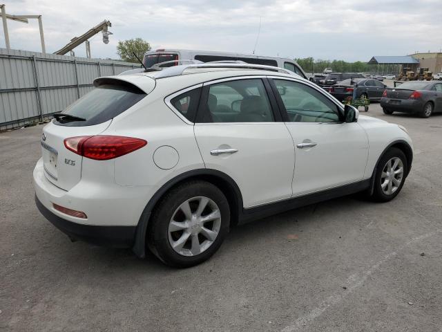 JNKAJ09E39M900914 - 2009 INFINITI EX35 BASE WHITE photo 3