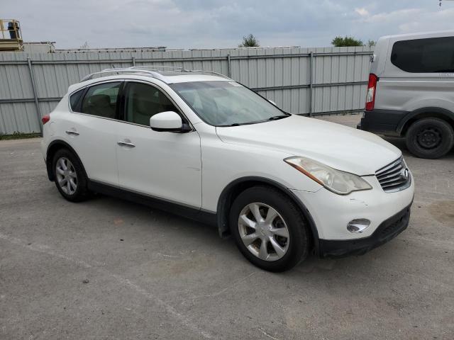 JNKAJ09E39M900914 - 2009 INFINITI EX35 BASE WHITE photo 4