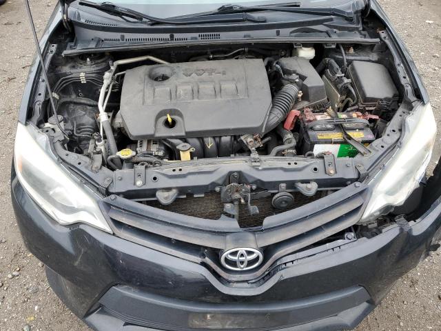 5YFBURHE1EP138760 - 2014 TOYOTA COROLLA L GRAY photo 11